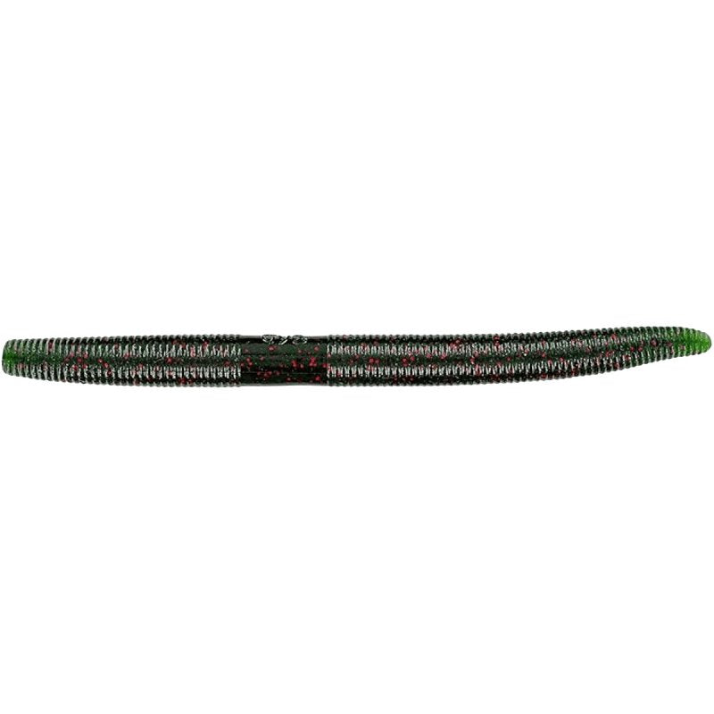 GSM Gary Yamamoto Custom Baits 9-10-208 Fishing Bait, Senko, Black/Red/Watermelon Bait
