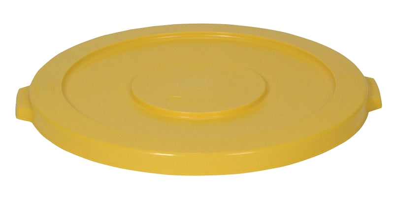 CONTINENTAL COMMERCIAL Continental Commercial Huskee 3201YW Receptacle Lid, 32 gal, Plastic, Yellow, For: Huskee 3200 Container