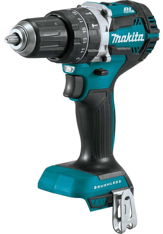 MAKITA Makita XPH12Z Hammer Drill, Tool Only, 18 V, 1/2 in Chuck, Keyless Chuck, 0 to 30,000 bpm, 0 to 2000 rpm Speed