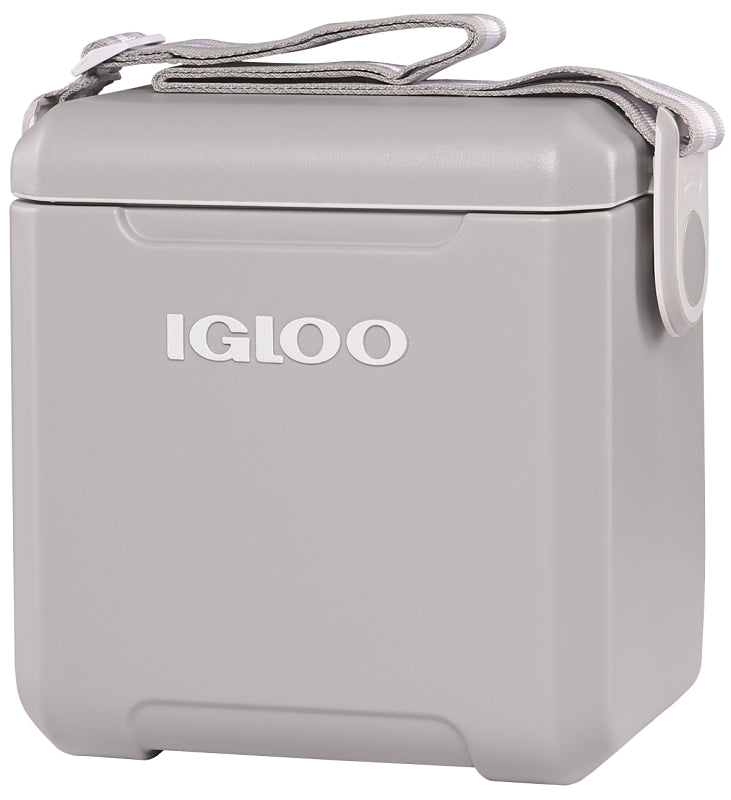 IGLOO Igloo 00032651 Tag Along Too Cooler, 14 Can Cooler, Plastic, Light Gray, 2 days Ice Retention OUTDOOR LIVING & POWER EQUIPMENT IGLOO