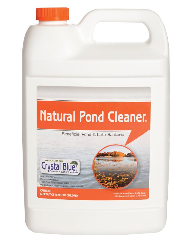 SANCO INDUSTRIES Sanco 00114 Natural Pond Cleaner, Liquid, Colorless, 1 gal LAWN & GARDEN SANCO INDUSTRIES