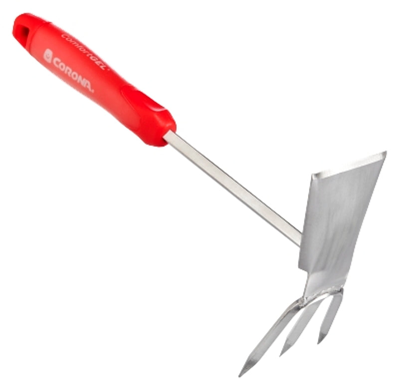 CORONA Corona CT-3344 Hoe Cultivator, 5.6 in W Blade, 6.3 in L Blade, Stainless Steel Blade, Plastic Handle, 13.3 in OAL