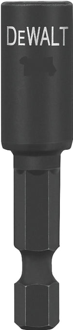 DEWALT DEWALT IMPACT READY Series DW2220IR Nut Driver, 3/8 in Drive, 1-7/8 in L, 1/4 in L Shank, Hex Shank