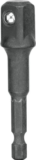 DEWALT DEWALT IMPACT READY DW2547IR Socket Adapter, 1/2 in Drive, Hex, Square Drive, Hardened Steel TOOLS DEWALT