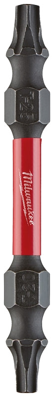 MILWAUKEE Milwaukee SHOCKWAVE 48-32-4313 Power Bit, T20, T25 Drive, Torx Drive, 1/4 in Shank, Hex Shank, 2-3/8 in L TOOLS MILWAUKEE