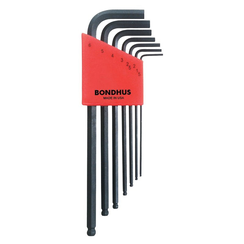 BONDHUS CORPORATION HEX L-KEY SET BALLDVR 1.5-6MM