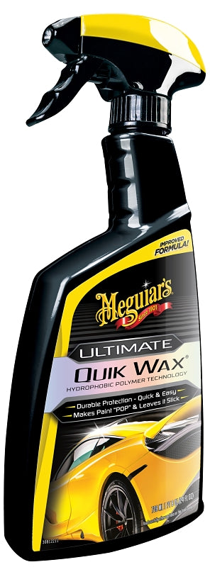 MEGUIAR'S Meguiar's G200924 Ultimate Quik Wax, 24 oz, Liquid, Moderate, Sweet AUTOMOTIVE MEGUIAR'S