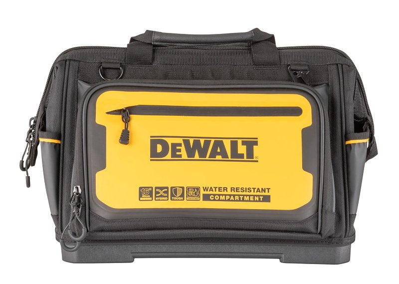 DEWALT DEWALT DWST560103 Pro Open Mouth Tool Bag, 11 in W, 16-1/8 in D, 11-3/4 in H, 31-Pocket, 1680D Fabric/Tarpaulin