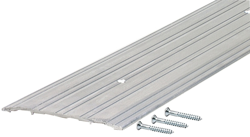 M-D M-D TH042 Series 69808 Saddle Threshold, 72 in L, 5 in W, Aluminum, Mill