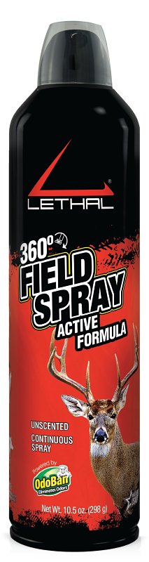 LETHAL Lethal 9717B67-10A12 360 deg Field Spray, Odorless, Liquid, 10.5 oz, Spray Bottle