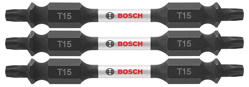 S-B POWER TOOL Bosch Impact Tough ITDET152503 Double-Ended Power Bit, #15 Drive, Torx Drive, 1/4 in Shank, Hex Shank, 2-1/2 in L TOOLS S-B POWER TOOL