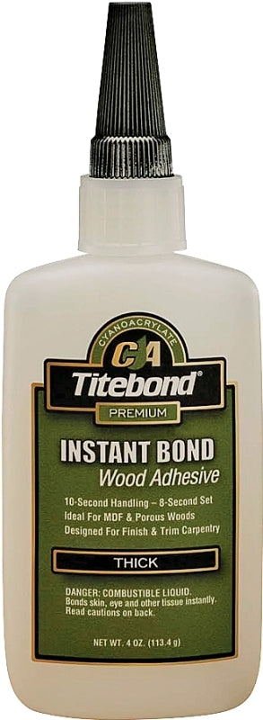 TITEBOND Titebond 6222 Glue, Clear, 4 oz, Bottle, 1.11 Specific Gravity