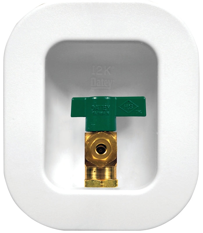 OATEY Oatey 39130 Ice Maker Outlet Box, 4 in H x 3-1/4 in W x 2-1/2 in D Dimensions, Polystyrene PLUMBING, HEATING & VENTILATION OATEY