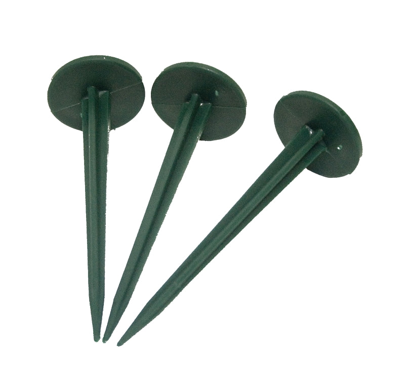 DEWITT DeWitt FPR-GRN Fabric Pin, 5 in L, Plastic, Green