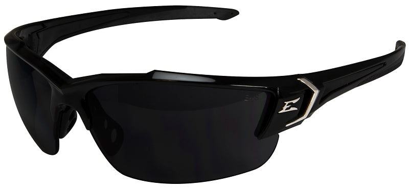EDGE Edge KHOR Series SDK116-G2 Non-Polarized Safety Glasses, Nylon Frame, Black Frame, UV Protection: Yes