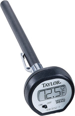 TAYLOR Taylor 9840 Thermometer,-58 to 302 deg F, LCD Display, Red