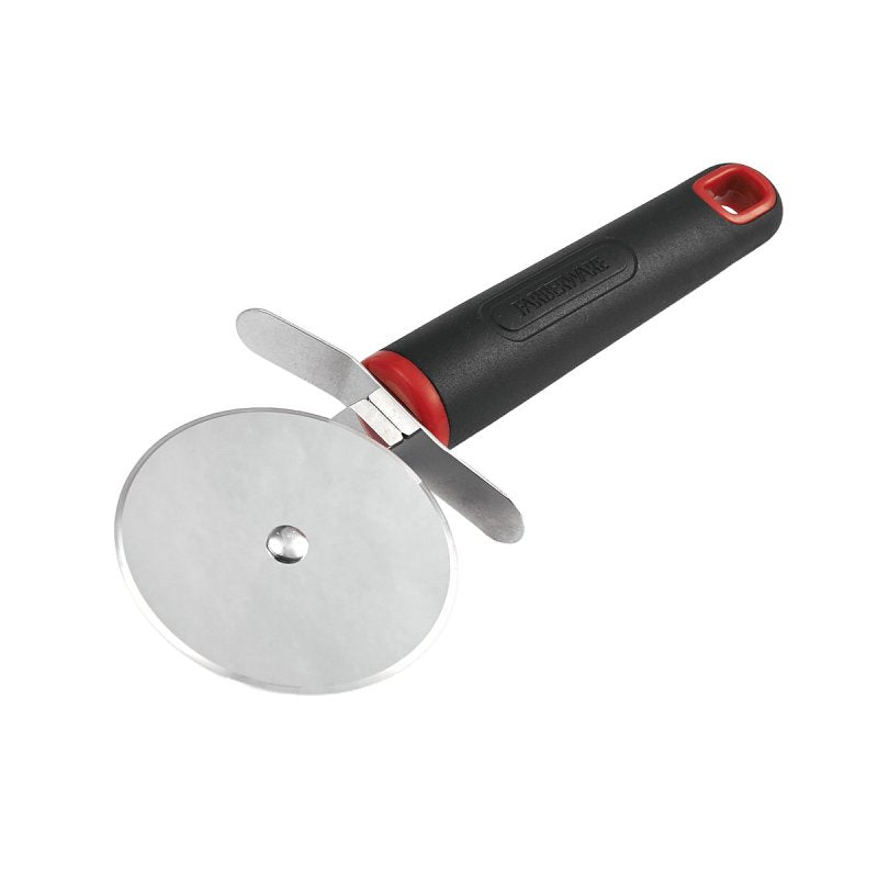 LIFETIME BRANDS Farberware 5211651 Pizza Cutter, Stainless Steel Blade, Comfort-Grip Handle, Black Handle, Dishwasher Safe: Yes HOUSEWARES LIFETIME BRANDS