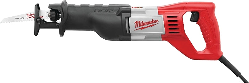 MILWAUKEE Milwaukee 6519-31 Reciprocating Saw Kit, 12 A, 1-1/8 in L Stroke, 0 to 3000 spm
