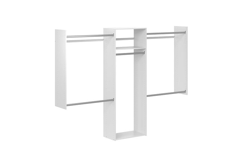 STOW Easy Track 680173-WH Shelf Divider Set, 4-Shelf, 14 in L, 34.87, 23.87 in W, Wood Laminate HARDWARE & FARM SUPPLIES STOW