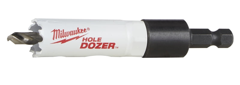 MILWAUKEE Milwaukee 49-56-9605 Hole Saw, 3/4 in Dia, 1-5/8 in D Cutting, 1/2-20 Arbor, 4, 5 TPI, Bi-Metal Cutting Edge TOOLS MILWAUKEE