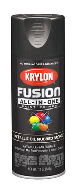 KRYLON Krylon K02771007 Spray Paint, Oil Rubbed Bronze, 12 oz, Can