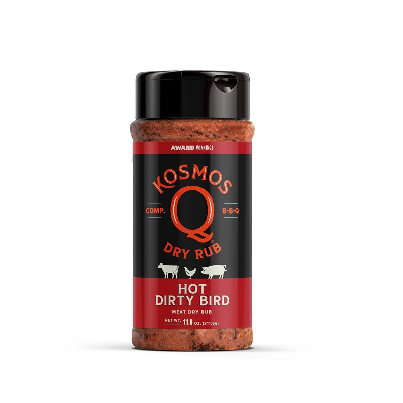 KOSMOS Q Kosmos Q Rub-DBH-SHK Rub, Dirty Bird Hot, 11 oz OUTDOOR LIVING & POWER EQUIPMENT KOSMOS Q