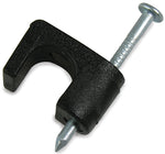 GB Gardner Bender PSB-165 Cable Staple, 1/4 in W Crown, 15/16 in L Leg, Plastic/Polyethylene