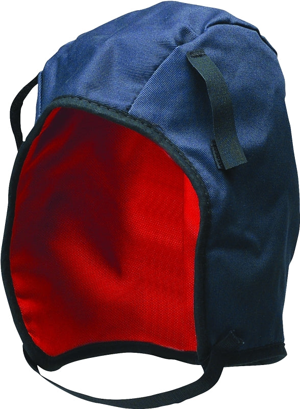 BOSS MFG Safety Works 10062497 Winter Liner, Universal, Nylon, Blue, Hook-and-Loop Attachment