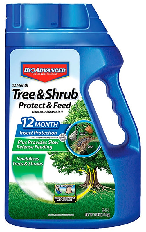 BIOADVANCED BayerAdvanced 701700B Tree and Shrub Feed, Granular, Includes: Measuring Cup