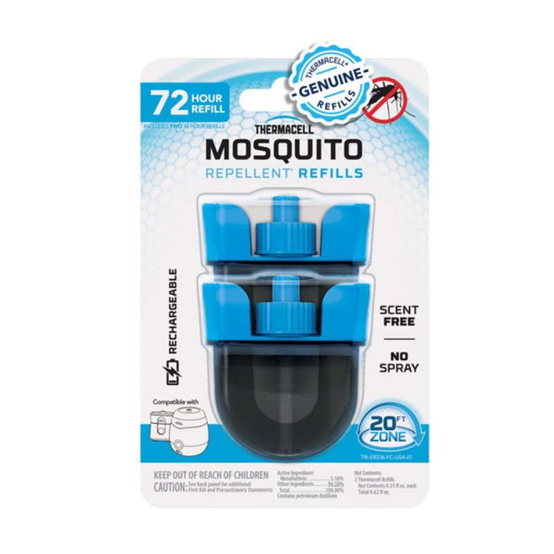 THERMACELL Thermacell ER236 Rechargeable Mosquito Repeller Refill, Liquid, Slight, Solvent