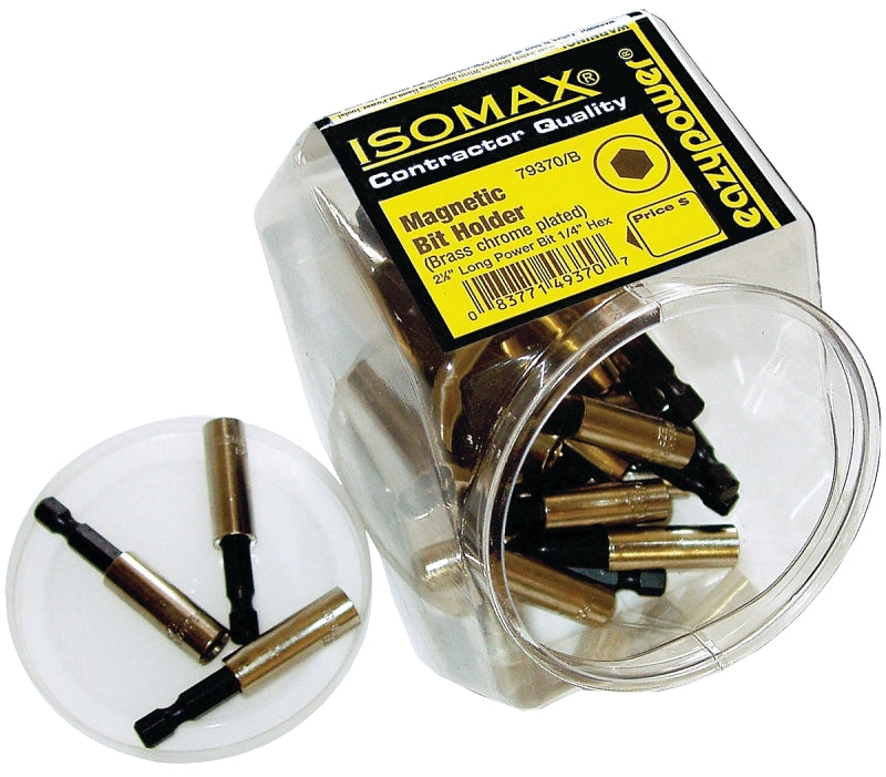 EAZYPOWER Eazypower 00370 Bit Holder, 1/4 in Drive, Hex Drive TOOLS EAZYPOWER