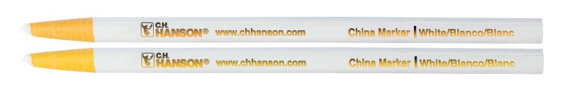 CH HANSON CH Hanson 10262 China Marker, White, 6-3/4 in L