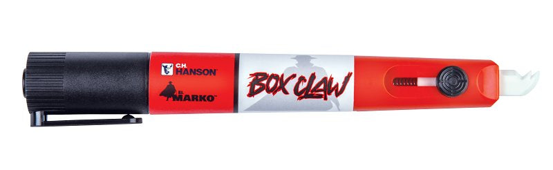 CH HANSON CH Hanson Box Claw Series 10607 2-in-1 Marker and Box Opener, Black, 7.82 in L TOOLS CH HANSON