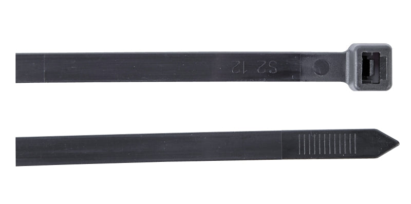GB Gardner Bender 45-518UVBN Cable Tie, 6/6 Nylon, Black, 18 in L, 10/PK ELECTRICAL GB