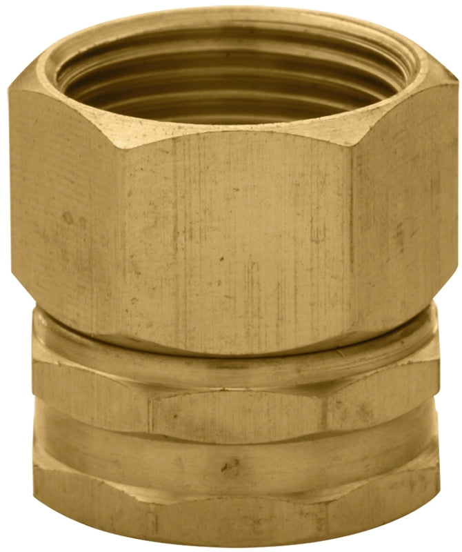 ORBIT IRRIGATION PRODUCTS Orbit 53036 Hose to Pipe Adapter, 3/4 x 3/4 in, FHT x FNPT, Brass