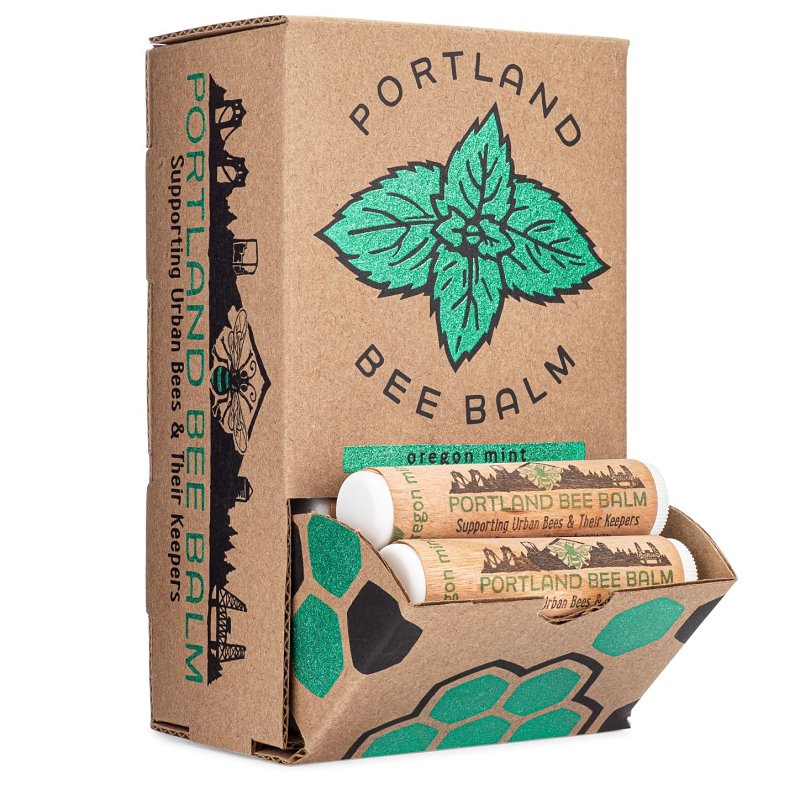PORTLAND BEE BALM Portland Bee Balm 101 Lip Balm, Oregon Mint, 3/PK
