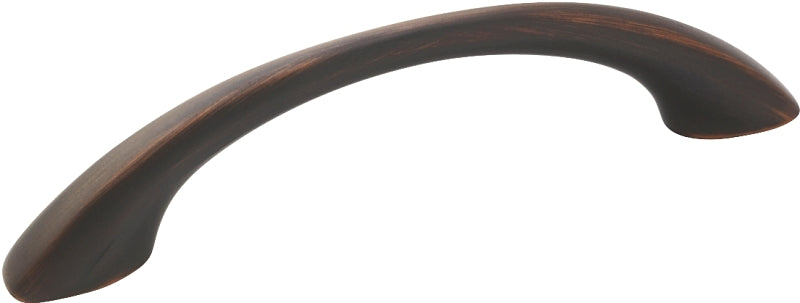 AMEROCK Amerock BP53003ORB Cabinet Pull, 4-13/16 in L Handle, 1-1/16 in Projection, Zinc, Oil-Rubbed Bronze
