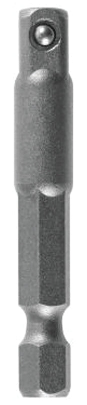 IRWIN Irwin IWAF26214 Socket Adapter, 1/4 in Drive, Square Drive, 1/4 in Output Drive, Square Output Drive, 2 in L TOOLS IRWIN