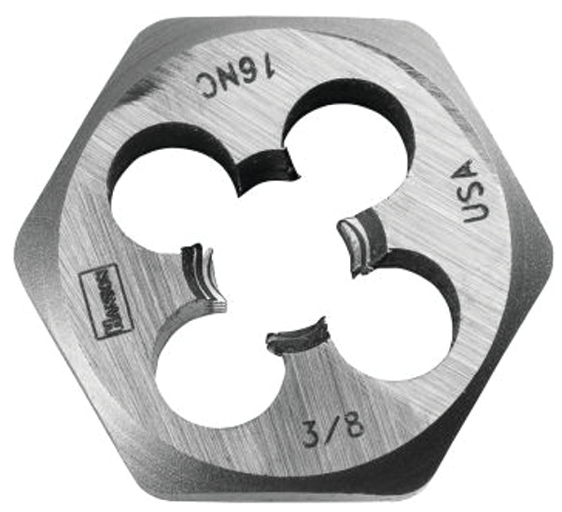 IRWIN Irwin Hanson 9436 Machine Screw Die, 3/8-24 Thread, UNF Thread, Right Hand Thread, HCS
