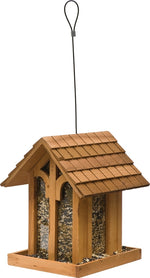 PERKY-PET Perky-Pet 50172 Wild Bird Feeder, Mountain Chapel, 3.5 lb, Fir Wood, 13.23 in H, Pole Mounting PET & WILDLIFE SUPPLIES PERKY-PET
