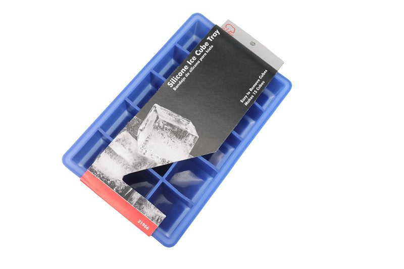 CHEF CRAFT Chef Craft 21966 Ice Cube Tray, 15 Cubes, Silicone, Dishwasher Safe: Yes