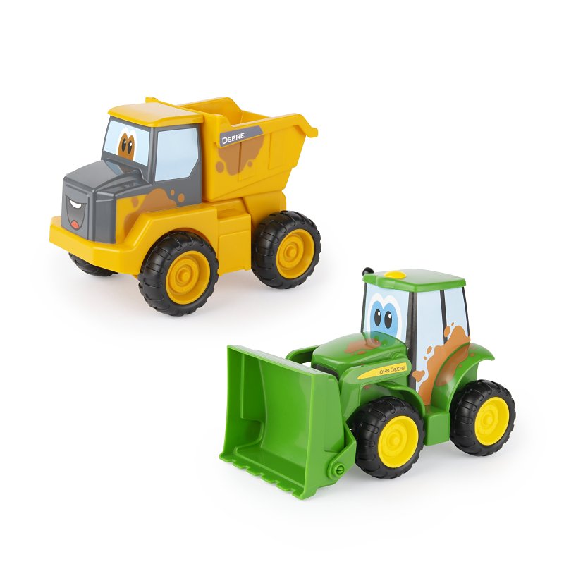 TOMY INTERNATIONAL John Deere Toys 47274 Farmin' Friends Assortment, 18 Months and Up