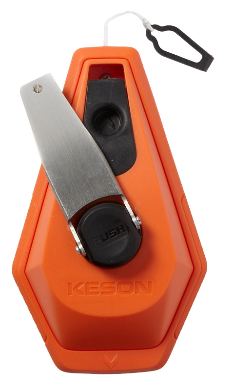 KESON LLC Keson K3X Standard Chalk Line Reel, 100 ft L Line, 3:1 Gear Ratio