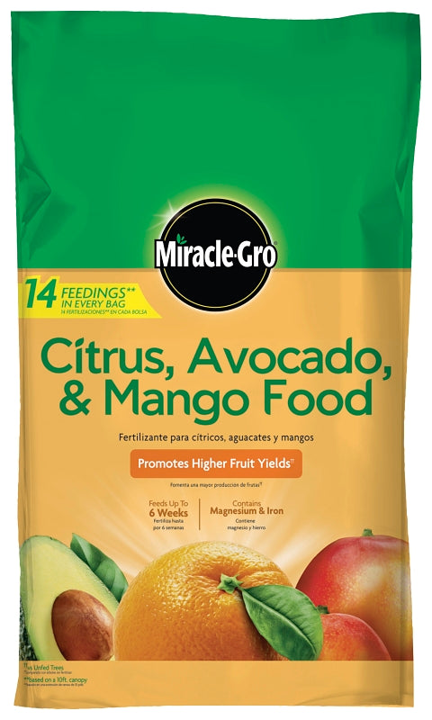 MIRACLE-GRO Miracle-Gro 1602310 Plant Food, 20 lb Bag, Granular, 6-4-6 N-P-K Ratio