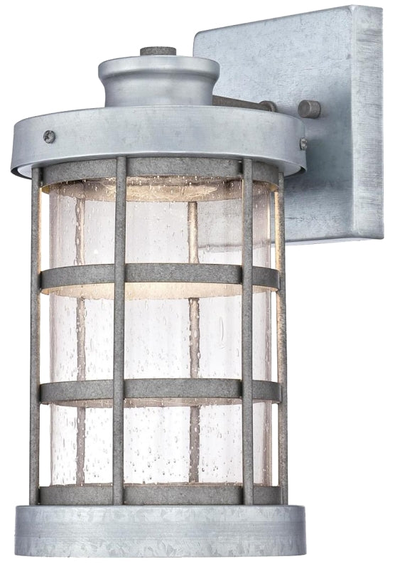 WESTINGHOUSE Westinghouse 6347800 Outdoor Wall Fixture, LED Lamp, 1000 Lumens, 2700 K Color Temp, Steel Fixture, Galvanized Fixture ELECTRICAL WESTINGHOUSE