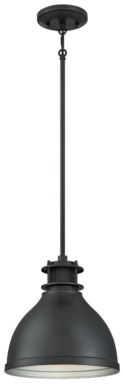 WESTINGHOUSE Westinghouse Kilian Series 63268 Pendant, 120 V, 1-Lamp, Incandescent, LED Lamp, Metal Fixture, Black Fixture ELECTRICAL WESTINGHOUSE