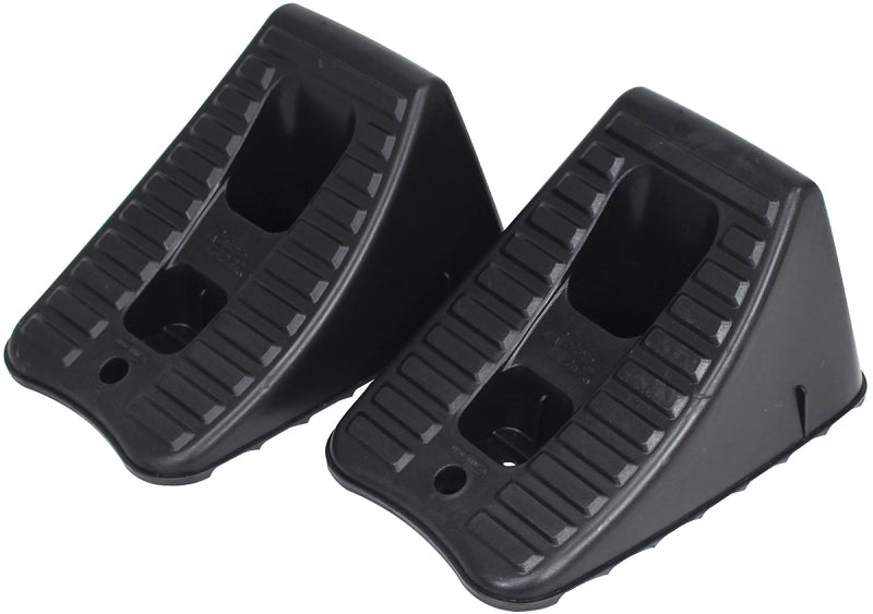 HOPKINS FloTool 11930 Wheel Chock, 9 in L, 5 in W, 6 in H, Plastic AUTOMOTIVE HOPKINS