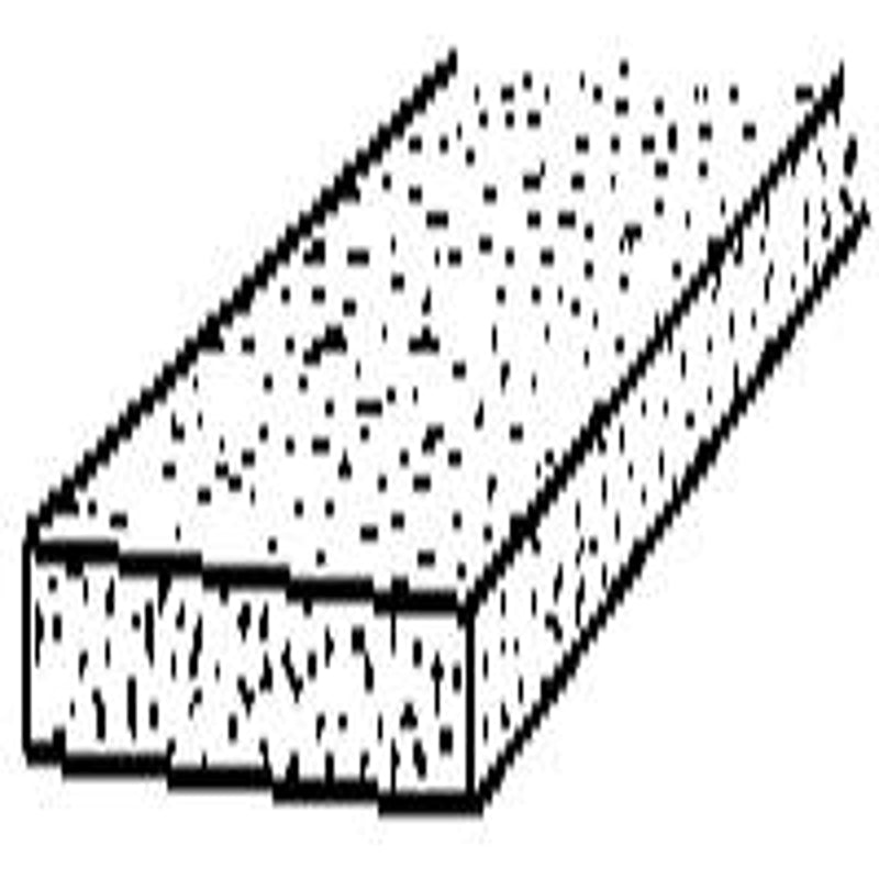 WARP'S Warp's FM-1825 Window Moulding, 1/2 in W, 36 in L, Fiber, Brown HARDWARE & FARM SUPPLIES WARP'S