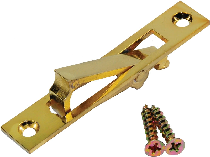 L.E. JOHNSON PRODUCTS Johnson Hardware 150-3PK1 Door Edge Pull, 0.62 in W, 2.94 in H, Aluminum, US3 Brass HARDWARE & FARM SUPPLIES L.E. JOHNSON PRODUCTS