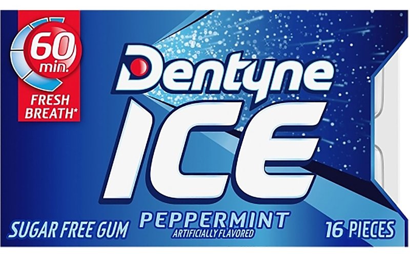 DENTYNE Dentyne 784575 Ice Sugar-Free Gum, Peppermint, 9 Pack HOUSEWARES DENTYNE
